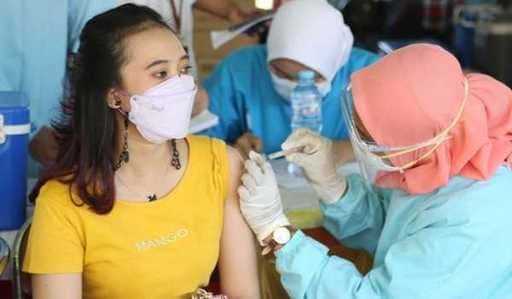187 miljoner indoneser har fått den första dosen av vaccination
