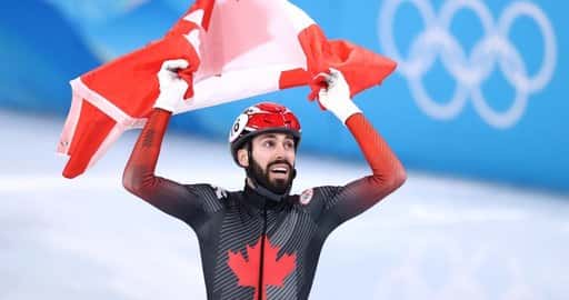 Канадецът Стивън Дюбоа спечели среброто в шорттрек на Олимпийските игри в Пекин