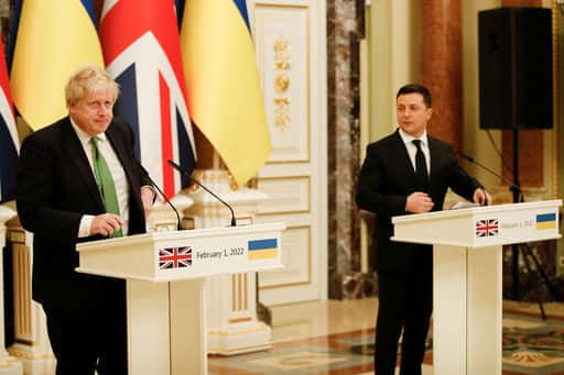 Britanski premier je prihodnje dni označil za odločilne v razmerah z Ukrajino