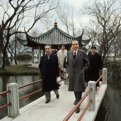 Foundation of ties: Peking hyllar 50-årsdagen av Nixon i Kina
