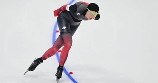 Canadense Isabelle Weidemann ganha prata nos 5.000m de patinação de velocidade nos Jogos Olímpicos de Pequim