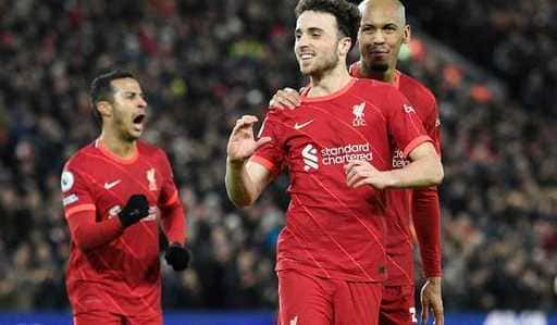 Diogo Jota dubl edərək Liverpool qalibiyyətini qazandı