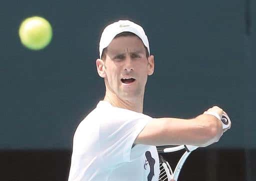 Djokovic, yalnızca aşılanmış Indian Wells için giriş listesinde