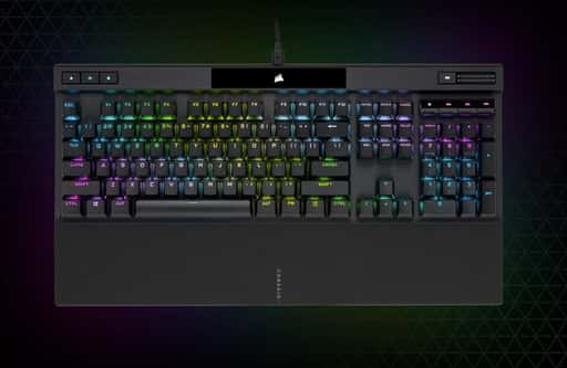 Corsair K70 RGB Pro Gaming Keyboard Uses Cherry MX Switches
