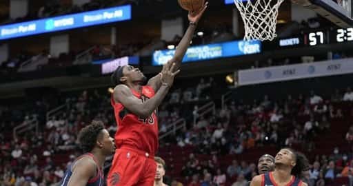 Raptors pressar streak till 8 med vinst över Rockets