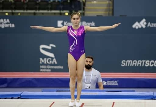 Vertegenwoordiger van Azerbeidzjan Seljan Makhsudova zal optreden in de tweede groep op de Wereldbekerwedstrijd