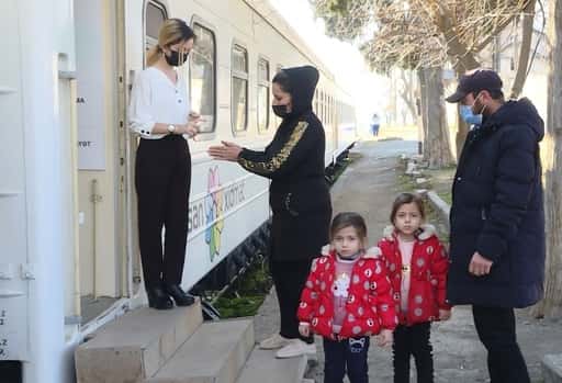 أذربيجان - خدمة أسان قطر الميدانية لتقديم الخدمات لسكان أغستافة حتى 25 فبراير