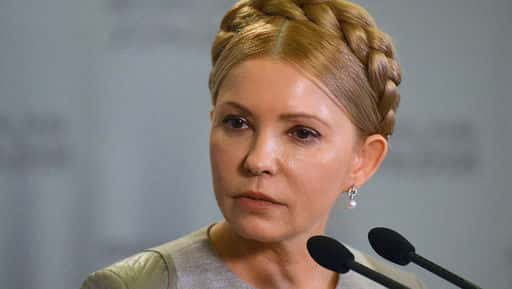 Tymoshenko chamou o objetivo de escalada perto das fronteiras da Ucrânia