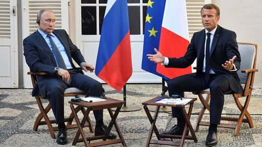 Putin und Macron diskutierten Sicherheitsgarantien Russlands