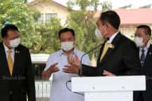 Japan - Prayut ber om Anutins stöd