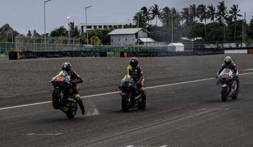 Галерея: Действия гонщиков MotoGP на трассе Мандалика