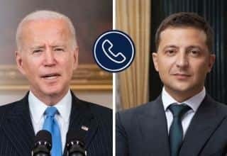 Zelensky, Biden'ı Ukrayna'ya davet etti