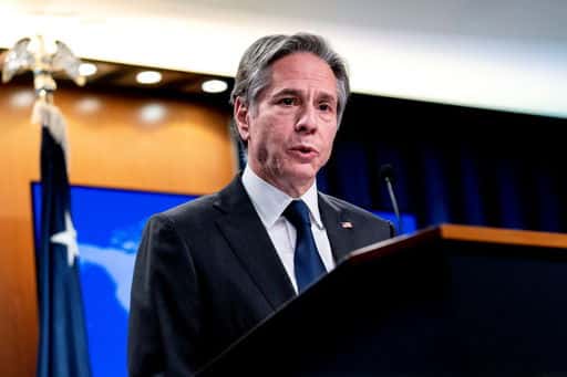 Ameriški državni sekretar je cenil odločitev o evakuaciji diplomatov iz Kijeva