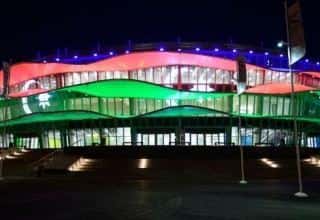 Azerbaiyán - Los atletas de Bielorrusia ganaron el oro de la Copa del Mundo en Bakú en el programa de saltos sincronizados