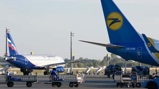 خصصت السلطات الأوكرانية ما يقرب من 600 مليون دولار لمواصلة الرحلات الجوية