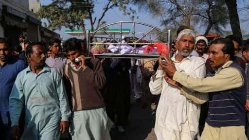 Pakistan - 85 bokade för lynchning av en mentalt instabil man i Khanewal