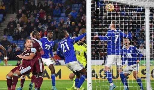 Unentschieden gegen Leicester, West Ham bleibt in den Top 4 der Premier League