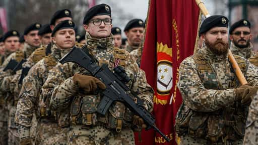 Łotwa widzi zagrożenie dla własnego bezpieczeństwa w przypadku wojny rosyjsko-ukraińskiej