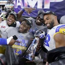 Neskorý touchdown prináša Los Angeles Rams víťazstvo v LVI Super Bowl