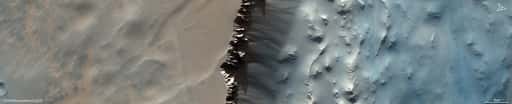 Раскосмас паказаў скаціліся камяні на Марсе ў «Лабірынце Ночы»