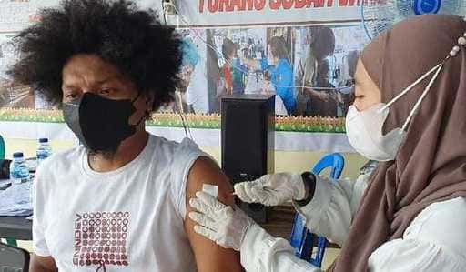 Copertura vaccinale completa in Nuova Papua 22,29%