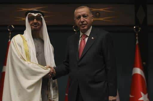 El presidente Erdoğan visitará los Emiratos Árabes Unidos el 14 y 15 de febrero
