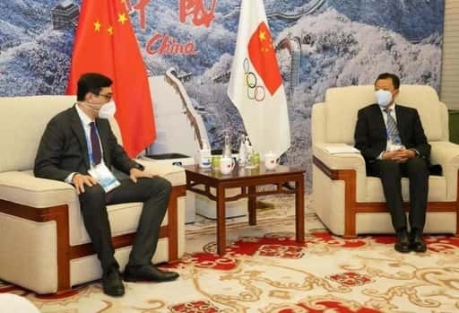 Frågor om samarbete mellan Azerbajdzjan och Kina på sportområdet diskuteras