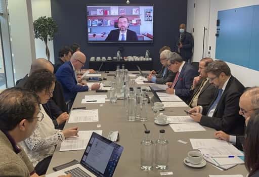 Azerbajdžan - zúčastnil sa na zasadnutí Rady Svetového kongresu tlačových agentúr v Londýne VIDEO VIDEO