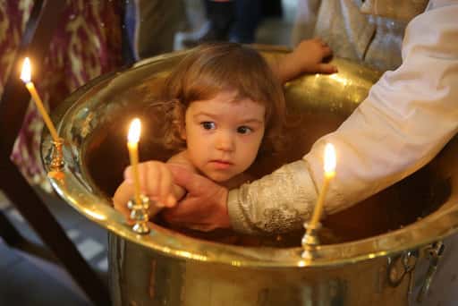 Russia - Can a grandmother baptize her little grandson if the parents are against