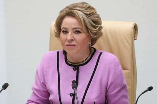 Matvienko promised a commensurate response to Ukraine's invasion of the DNR and LNR