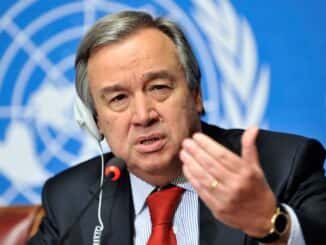 VN-chef roept op tot diplomatie om spanningen tussen Rusland en Oekraïne te bezweren