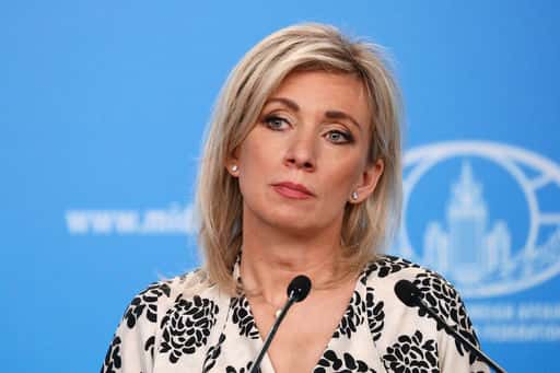 Zakharova kommenterade Kulebas uttalande om Minsk-avtalen