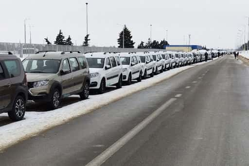 AvtoVAZ-da onlarla natamam Lada Largusun şəkli çəkilib