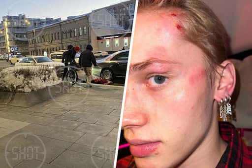 Danya Milokhin blev påkörd av en cykel i Moskva