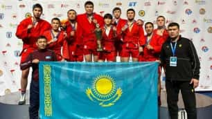 Kazachstan heeft 12 medailles gewonnen op de European SAMBO Cup