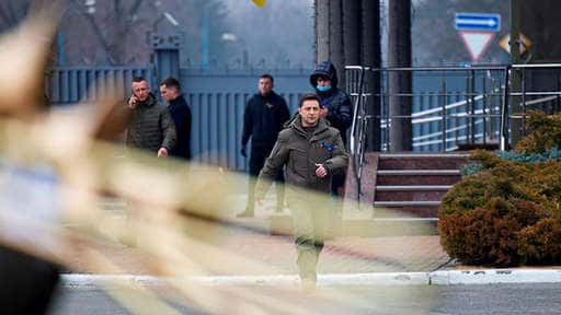 Zelensky sobre la retirada de los militares rusos de las fronteras con Ucrania: hasta ahora son solo palabras