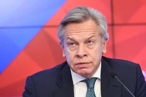 Russia - Pushkov compared the fake about the invasion of Russia with Powell's test tube
