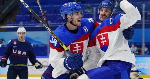 Stati Uniti fuori dai playoff di hockey maschile delle Olimpiadi di Pechino dopo la sconfitta ai rigori contro la Slovacchia