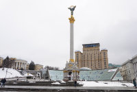 Hymn ZSRR grany na żywo z Kijowa