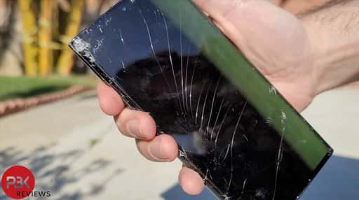 The Galaxy S22 Ultra isn't nearly as durable as the iPhone 13 Pro