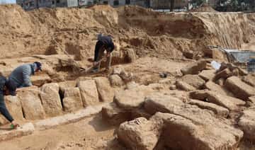 Midden-Oosten - Bouwers vinden 2000 jaar oude Romeinse begraafplaats in Gaza