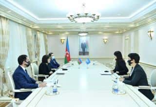 Azerbeidzjaanse parlementsvoorzitter ontmoet VN-coördinator