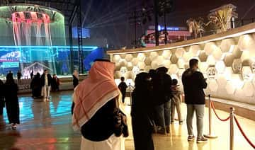 Arabia Saudita - Il Wall of Fame della stagione di Riyadh mostra impronte di celebrità