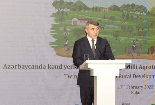 Azerbajdžan - minister poľnohospodárstva: Vzorové farmy, ktoré predkladajú návrhy súvisiace s cestovným ruchom, prispievajú k oživeniu agroekoturizmu