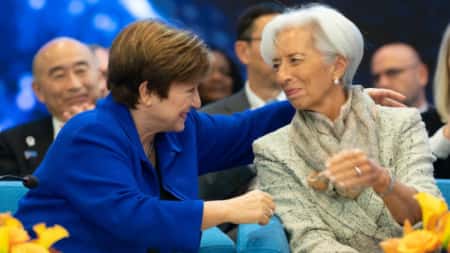 Cr. Georgieva susține politica de stimulare a BCE, deoarece FMI vede o slăbire a inflației