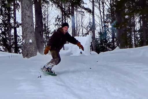 Russia - Why a pensioner from Pinega is called the first snowboarder in the world