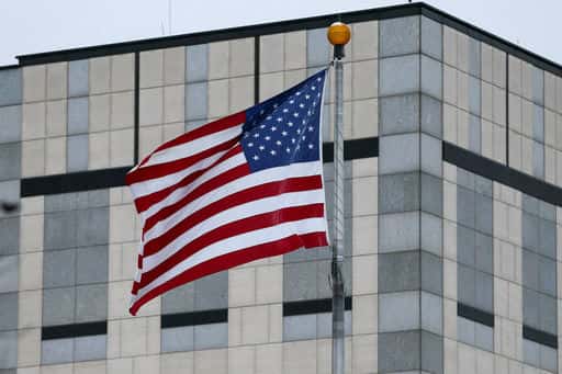 Veľvyslanectvo USA obvinilo Ruskú federáciu z ostreľovania Kyjevom kontrolovanej Stanyce Luhanskej na Donbase.