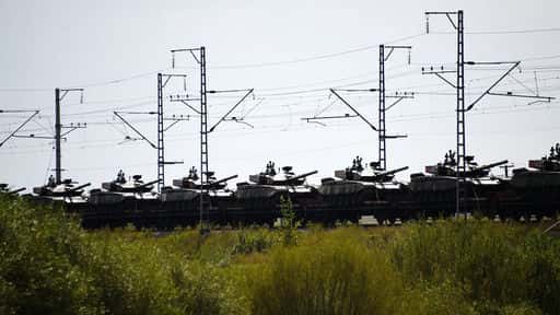 Russia withdrew part of the tanks after the exercises near the Ukrainian border