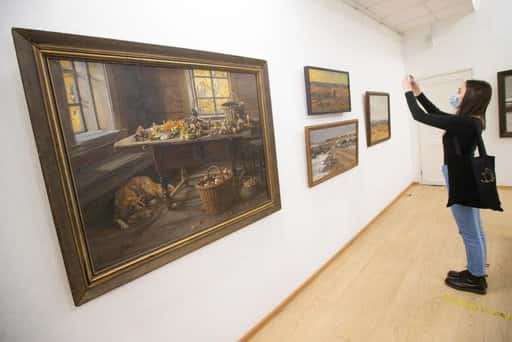 Russia - The Union of Artists opened an exhibition of works by Alexander Gritsai