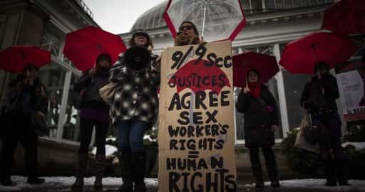 Canada - v. Chr. rechtszaak vraagt ​​om verwijdering van strafblad sekswerkers